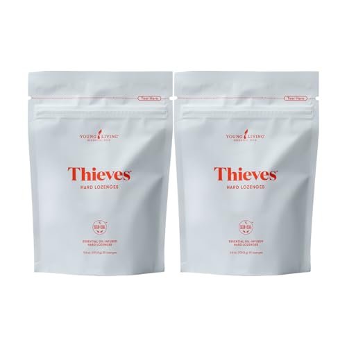 Thieves Hard Lozenges 30 ct (2 Packages) by Young Living Essential Oils