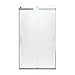 KOHLER K-706011-L-NX 706011-L-NX Levity 3/8 Shower Door 82 X 47-5/8 HDL, Crystal Clear Glass with Brushed Nickel Frame