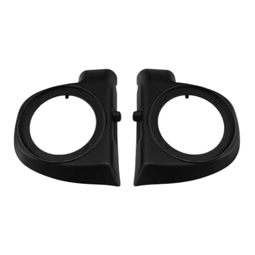 Bocinas para motocicleta LINGYUE 6.5 pulgadas negro mate