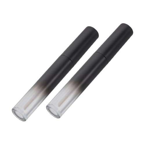Beavorty 2pcs Round Lip Gloss Tubes Empty Container for Lip Gloss and Liquid Lipstick and Versatile Makeup Storage Easy to Refill and Use The Go for All Cosmetic Products