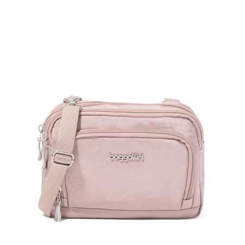 Image of Baggallini Triple Zip with Front Wallet /Trifecta RFID Wallet Crossbody