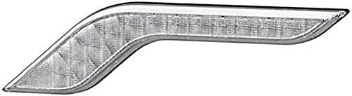 Feu clignotant LED HELLA à voyant limpide et fiche AMP pour montage 12/24V