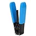 KoovDem Fiber Optic Stripper Coating Stripping Pliers Wire Cable Industrial Power Hand Tool Reinforced with Scale Cuts Steel Wire in Cable Can Be Cut Horizontally Or