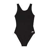 Zoggs Cottesloe - Bañador de una Pieza para niña, Color Negro