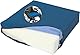 OrtoPrime Antidekubitus viskoelastisches Posturales Kissen - Orthopädisches Coxis-Entlastungskissen - Therapeutisches Memory Foam Sitzkissen - Geeignetes Sitzkissen für Rollstuhl, Zuhause & Büro