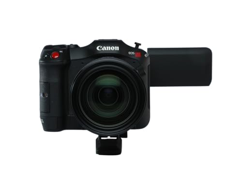Image of Canon EOS C70 Cinema Camera RF24-105mm F2.8 L is USM Z Lens Kit, Super 35mm Dual Gain Output (DGO) Sensor, RF Mount