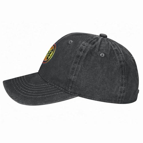 Casquette de baseball en coton doux avec visière incurvée style western