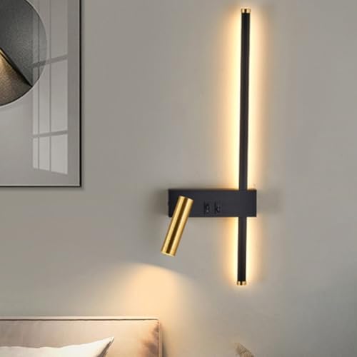 Aplique de Pared LED Ajustable y Lámpara de Dormitorio Moderna 4