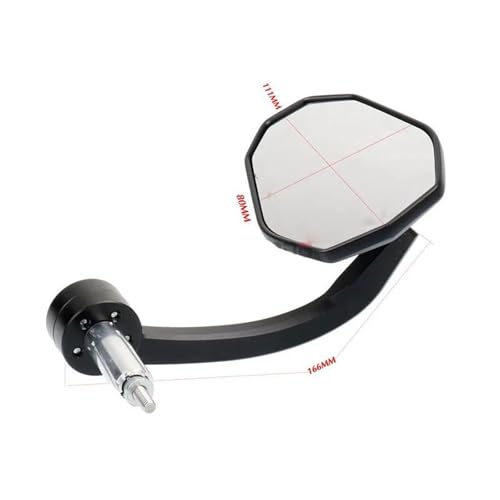 Espejos Retrovisores para Manillar 22mm de Yamaha XMAX 300 125 y 400 5
