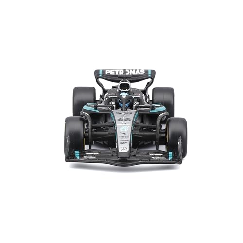 Bburago 1:43 Race Formula Mercedes W16 con Casco 2025 Russell miniatura 4