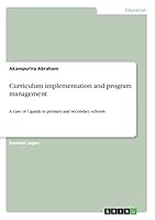 Curriculum Implementation and Program Management 3668354073 Book Cover