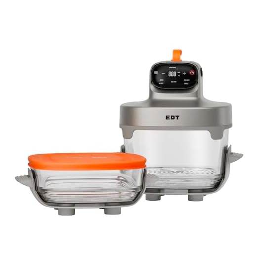 EDT Luma ZERO COATING PureGlass™ Air Fryer | 2.5L + 4.5L | NutriRetain™ | 7-in-1 Multi Function Air Fryer Oven | 100% Toxin Free No Ceramic, PFAS, PTFE, PFOA | 1500W (Grey Matter, 4.5L + 2.5L)