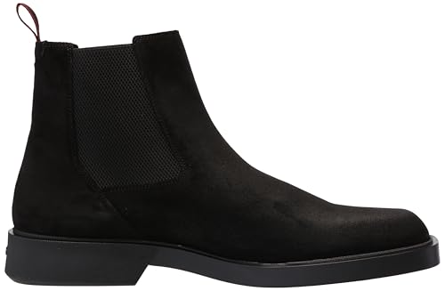 Image of HUGO Men's Brushed Suede Slip on Chelsea Boot