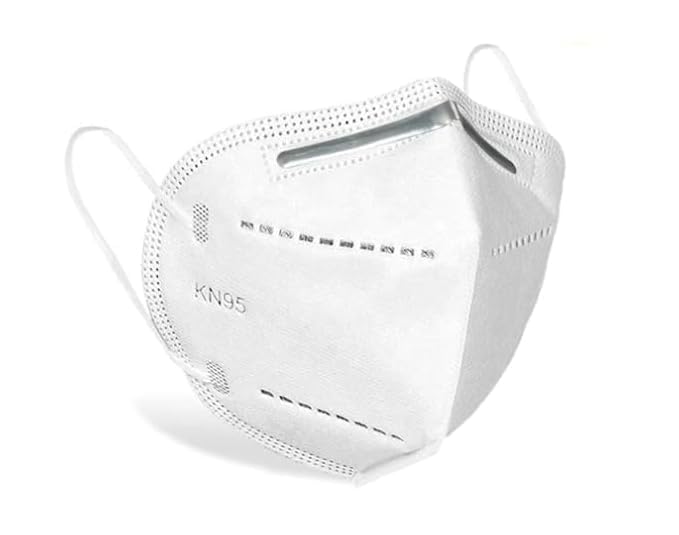 N95 Face Mask with Adjustable Nose Clip, Advanced Filter Media, Vertical Flat Fold Design, White, Protective Respirator for Daily Use-image-30