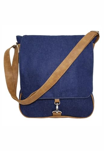Bolsa Lenna's Prem Transversal L068 Jeans Azul