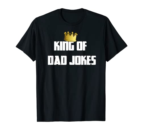 King Of Dad Witze Crown Bad Joke Cadeau de fête