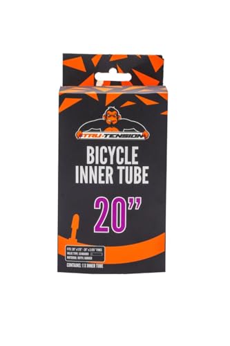 Tru-Tension | 20 Cycling Inner Tube | For High-Performance Race Road & Off-Road Bikes | Essential Bicycle Tools & Accessories