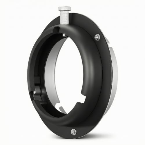 Adaptador Elinchrom a Bowens de construcción sólida y anillo resistente para estudio 2