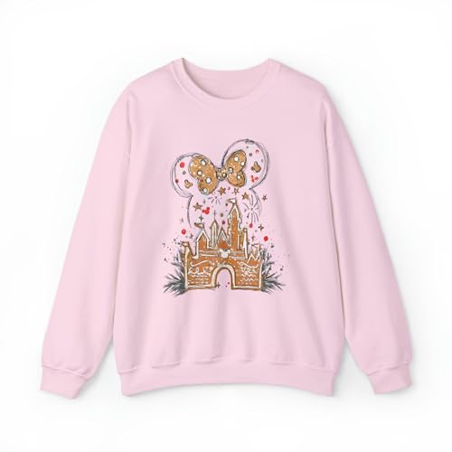 Christmas Gingerbread Castle Shirt, Christmas Minnie Mickey Cookie Shirt3