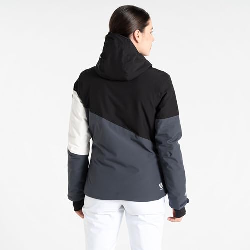 Miniatura 4 de Dare2b Womens Ice Iii Jacket Chaqueta De Esquí, Negro Y Gris, 40 Para Mujer