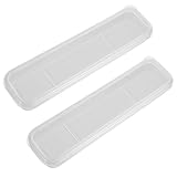 Utensil Holder for Lunch Box, 2 Pcs Clear Utensil Case Portable Flatware Box Simple Travel Tableware Storage Case Chopstick Cases for Cutlery Kit
