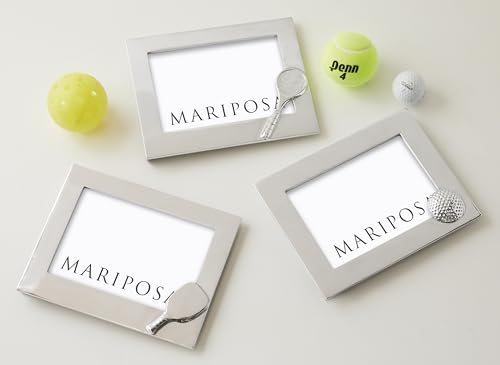 MARIPOSA PICKLEBALL 5X7 FRAME | SILVER | BRILLANTE | FRAMES | ENGRAVABLE FRAMES | RECYCLED SANDCAST ALUMINUM | HANDMADE IN MEXICO by MARIPOSA - Used condition - Image 2