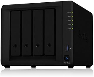 Synology DS418play NAS Disk Station, 4-bay, 2GB DDR3L (Diskless)