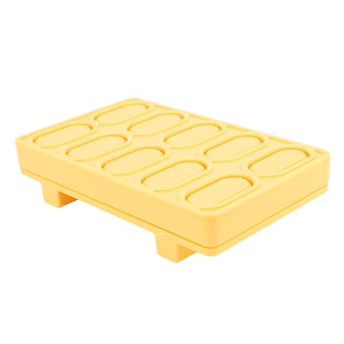 Mumusuki Fabricante de Sushi Japonés, ABS Rectangular Antiadherente 10 Mini Forma Fabricante Herramienta de Prensa de Sushi para el Hogar Cocina Tienda