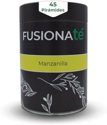 FUSIONATE Manzanilla 100% Natural, Infusión Relajante y Digestiva...