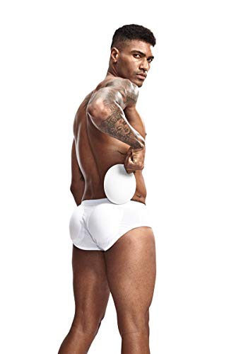 JOCKMAIL Men's Briefs with Butt Pad Underwear Athletic Cycling Underwear Boxer Shorts Cotton Push Up Cup Underwear3