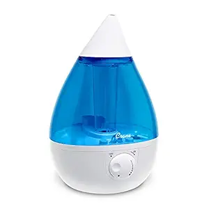 Crane Drop Shape Ultrasonic Cool Mist Humidifier with 2.3 Gallon output per day