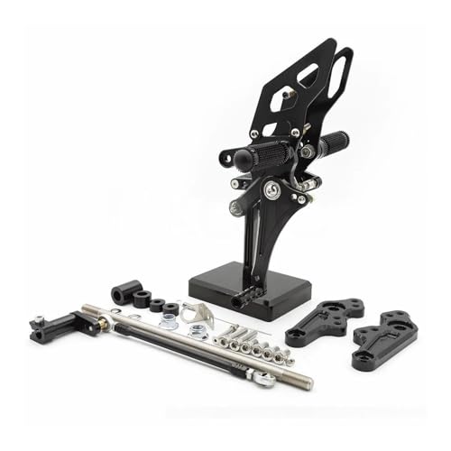 Repose pieds moto pour Monkey Bike Z125 arrière réglable en aluminium 2018-2020