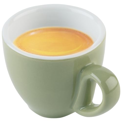APS 16001 Taza de café (6 cm de diámetro, 5,5 cm de altura, 80 ml), color verde APS 16001 Taza de café (6 cm de diámetro, 5,5 cm de altura, 80 ml), color verde