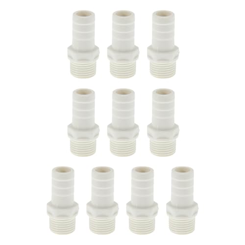 Hihaha raccord tuyau barbelé 15/32" OD, 10 pièces bleu