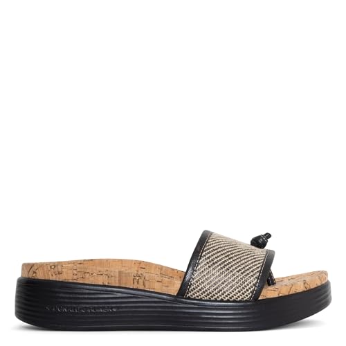 Image of Donald Pliner Women's Farrah Slide Sandals, Women's Summer Sandals, 1,25 inch Slip-On Sandals for Women