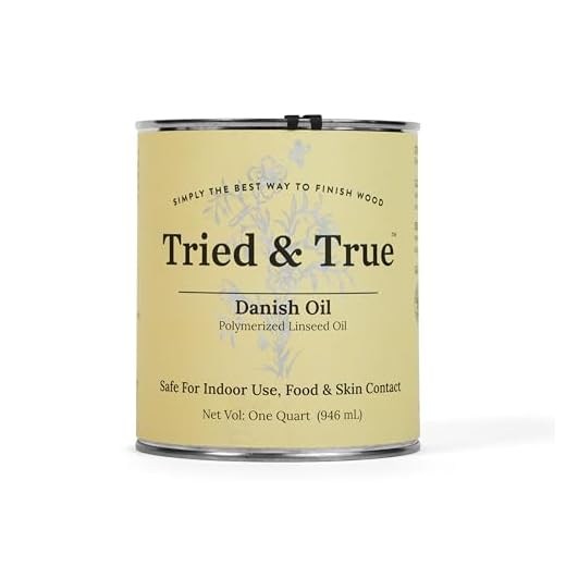 Tried & True Danish Oil Finish
