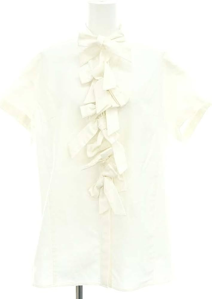 セブンテンフロントリボンシャツS