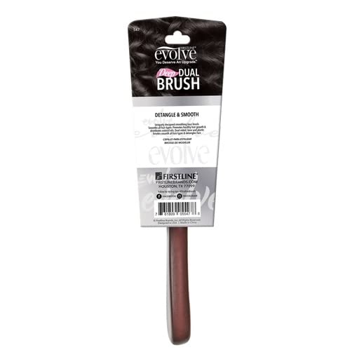 Evolve Deep Dual Detangle & Smooth Brush - Image 4