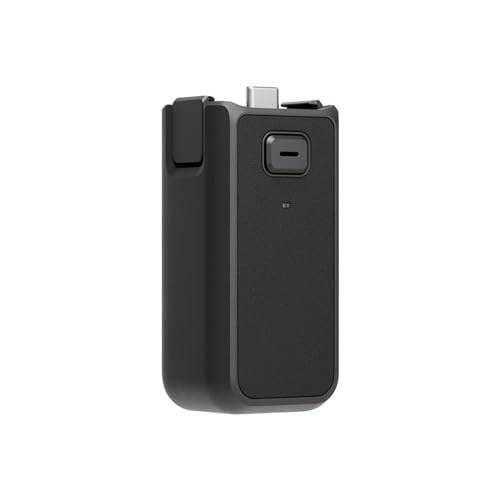 INSYOO Original Osmo Pocket 3 Battery Handle with Built-in 950mAh Battery, USB-C Port for External Audio Device and Tripod Connection, for DJI Osmo Pocket 3 Camera