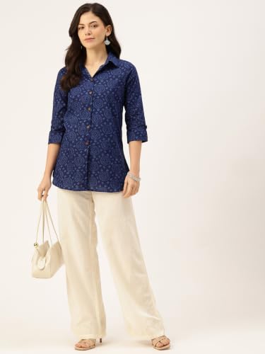 Image of feranoid Versatile Collared Shirt for Women - Elegant & Casual (S-3XL)
