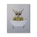 Stupell Industries Camping Deer Binoculars Vintage Bathtub Illustration, Design by Coco de Paris