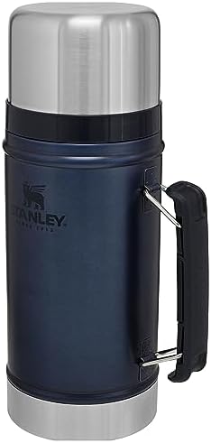 Stanley Classic Legendary Thermobehälter für Essen 940 ml - Hält 20 Stunden Heiß oder 24 Stunden Kalt - Edelstahl Warmhaltebehälter Essen - BPA-Frei - Spülmaschinenfest - Nightfall
