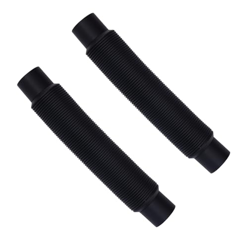 2pcs Rain Barrel Hose Connector, 1.25" D Stretchable Downspout Diverter Adapter Link 2 Rain Water Barrels for Outdoor Garden Home Use Storage More Rainwater