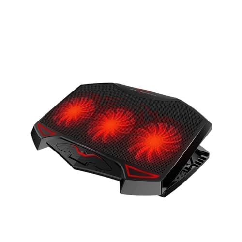 Base refrigerante para notebook con tres ventiladores ajustable miniatura 2