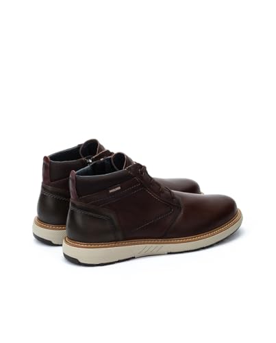 Pikolinos Para Hombre. M8D-8050C1 Zapatillas De Piel Bilbao MarróN Oscuro (43), Plano, Cremallera, Casual - 3