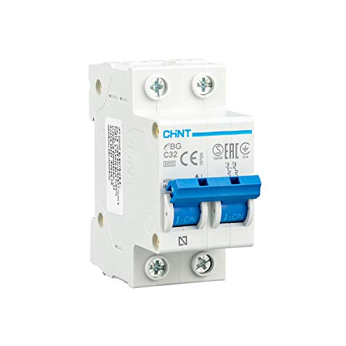 CHINT Interruptor Automatico 2P serieGB Magnetotermico Gama Domestica Curva C (32A)