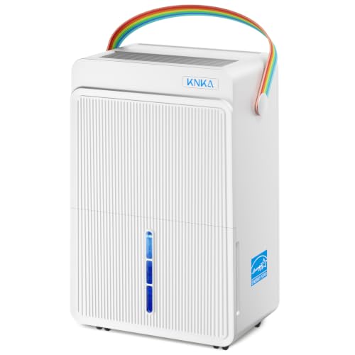 KNKA Energy Star 4500 Sq.Ft Dehumidifier, Max 80 Pint/Day Dehumidifier with Drain Hose, Dehumidifier...