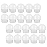 Photo Gallery holidyoyo sfera di neve fai da te, 20 pezzi, 150 ml, trasparente, con tappo a vite, in plastica, per creare il tuo globo di neve per fai da te, decorazione per la casa di pasqua Photo Gallery holidyoyo sfera di neve fai da te, 20 pezzi, 150 ml, trasparente, con tappo a vite, in plastica, per creare il tuo globo di neve per fai da te, decorazione per la casa di pasqua