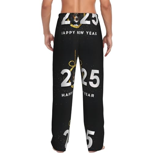 Abstract Brush Strokes Mens Pajama Pants Comfy Lounge Pjs Pants Casual Pajama Bottoms3