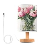 Abat-jour en tissu moderne : l'abat-jour pour lampes de chevet est fabriqué en tissu de lin beige haute densité. La lampe de table adoucit également le faisceau lumineux et minimise l'éblouissement pour protéger vos yeux. Le design unique de la lampe de chevet en forme de flocons de neige/fleurs/animaux en fait un cadeau idéal pour votre famille, vos amis et vos proches pour Noël, la fête des mères, le Nouvel An et la Saint-Valentin.